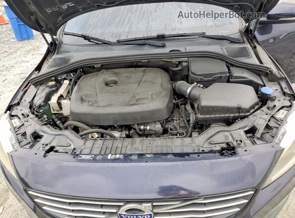 YV140MEJ3H1345422 2017 VOLVO V60 Синий Вид задней части салона