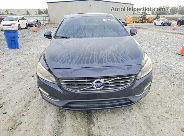 YV140MEJ3H1345422 2017 VOLVO V60 Синий Вид спереди