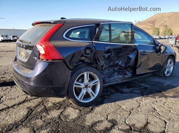 YV140MEK3H1333649 2017 VOLVO V60 Синий Задняя правая четверть