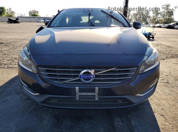 YV140MEK3H1333649 2017 VOLVO V60 Синий Вид спереди