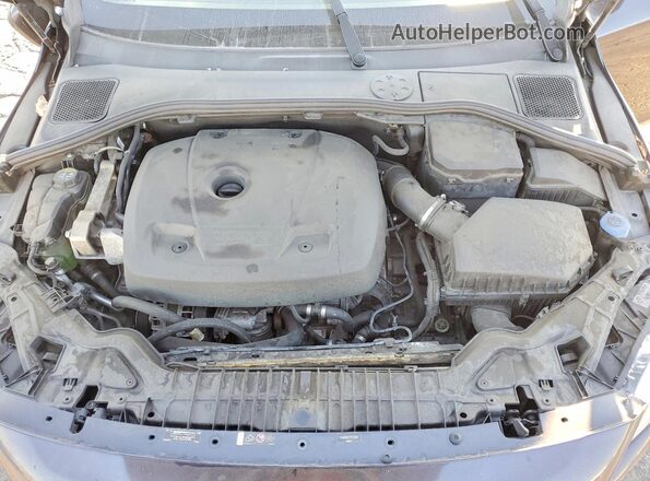 YV140MEK3H1333649 2017 VOLVO V60 Синий Вид задней части салона