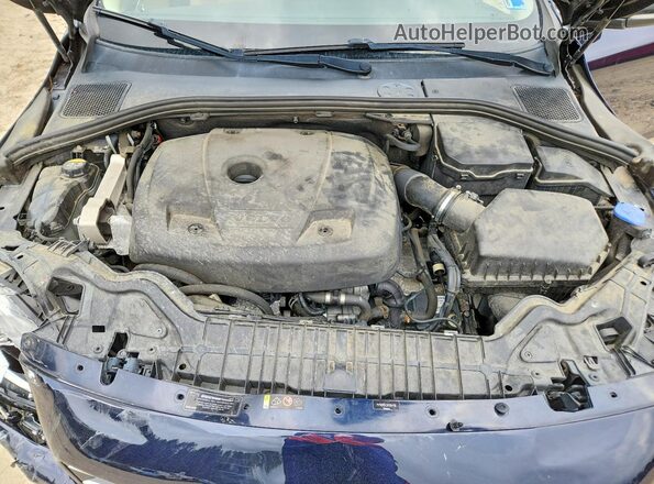YV140MEK3H1364139 2017 VOLVO V60 Синий Вид задней части салона