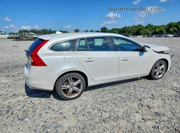 YV140MEK4H1332283 2017 VOLVO V60 White უკანა მარჯვენა