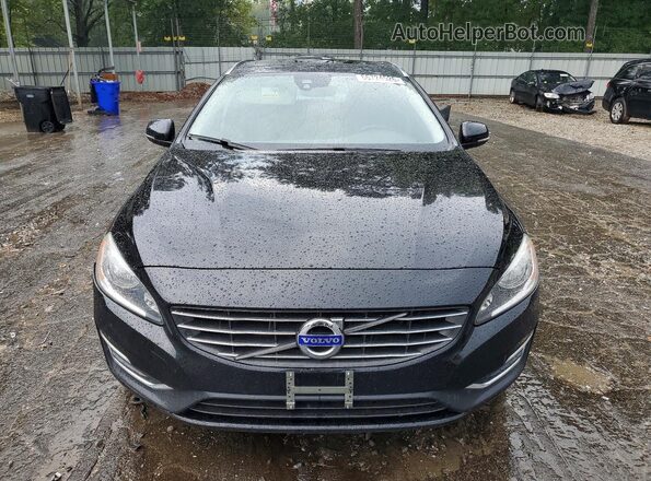 YV140MEK5G1289166 2016 VOLVO V60 Black Front view