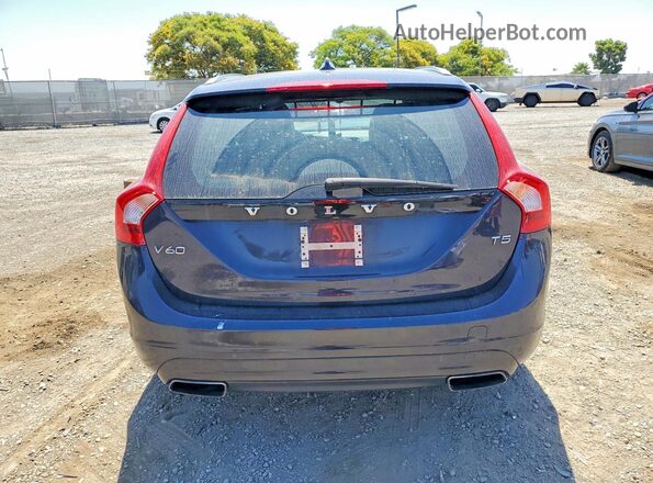 YV140MEK6H1368105 2017 VOLVO V60 Blue Vista trasera