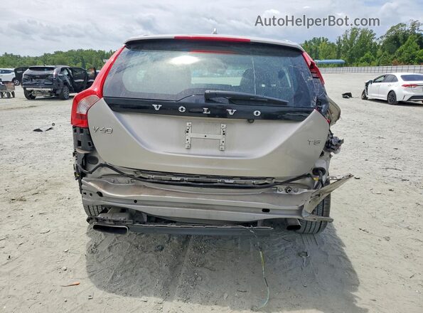 YV140MEM1G1306255 2016 VOLVO V60 Silver Вид ззаду