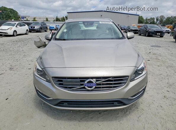 YV140MEM1G1306255 2016 VOLVO V60 Silver Вид спереду