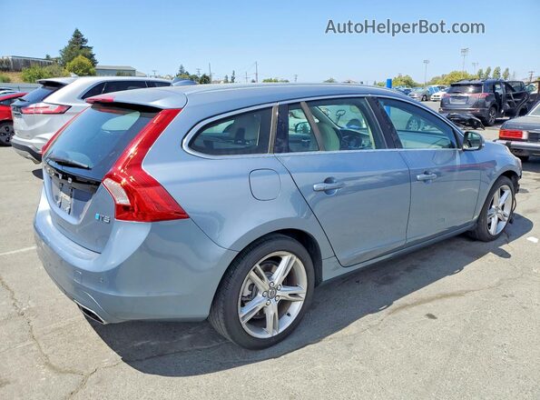 YV140MEM2H1369124 2017 VOLVO V60 Blue Trasero derecho