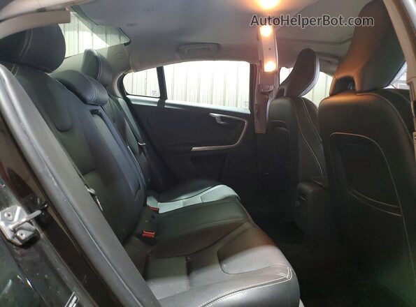 YV140MTL0J2455932 2018 VOLVO S60 Black Հետևի նստատեղերի տեսք