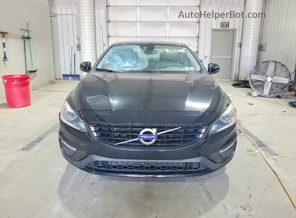 YV140MTL0J2455932 2018 VOLVO S60 Black Դիմացի տեսք
