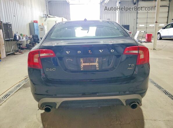 YV140MTL0J2455932 2018 VOLVO S60 Black Հետևի տեսք
