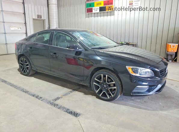 YV140MTL0J2455932 2018 VOLVO S60 Black Առջևի աջ