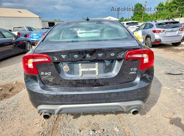 YV140MTL7J2462229 2018 VOLVO S60 Black Вид ззаду