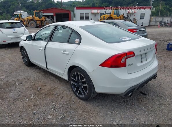 YV140MTL9H2420364 2017 VOLVO S60 White Trasero izquierdo