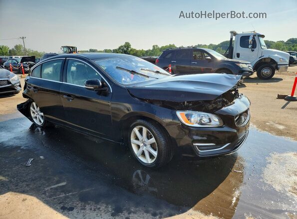 YV1612TK5G2391476 2016 VOLVO S60 Black Przód prawy