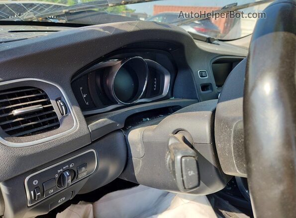 YV1612TK5G2391476 2016 VOLVO S60 Black Widok zestawu wskaźników