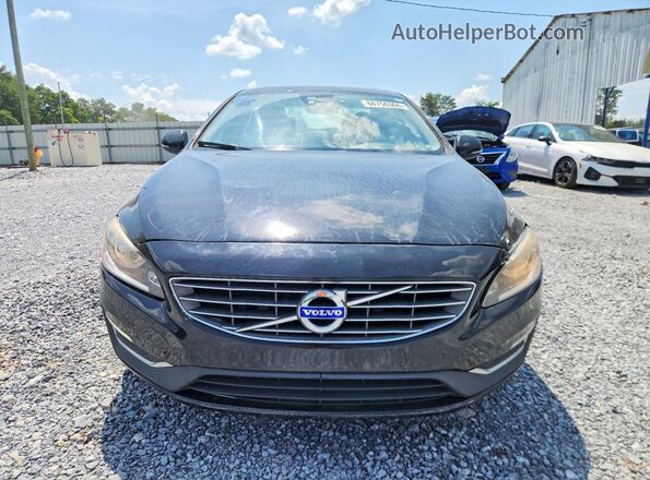 YV1612TK8G2400624 2016 VOLVO S60 Black Вид щитка приладів