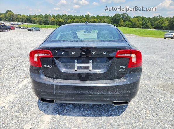 YV1612TK8G2400624 2016 VOLVO S60 Black Вид підкапотного простору