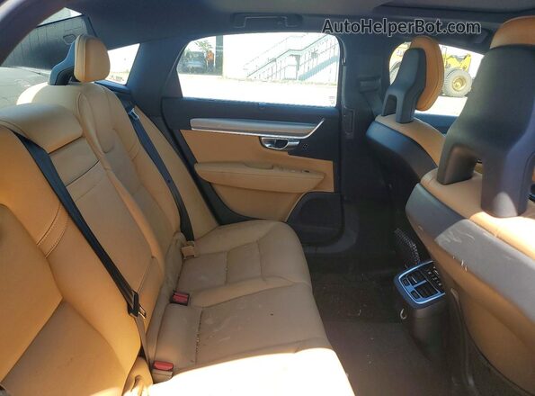 YV1A22MK0H1007889 2017 VOLVO S90 Black Vista de los asientos traseros