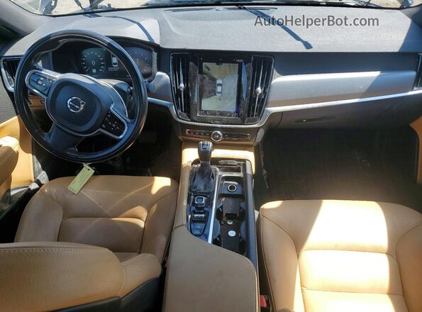YV1A22MK0H1007889 2017 VOLVO S90 Black Vista del salpicadero