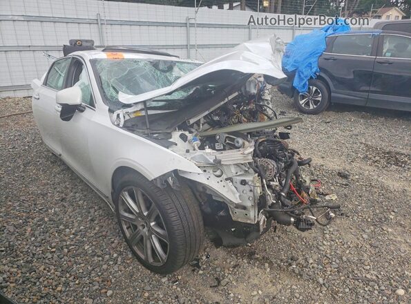YV1A22ML1H1005044 2017 VOLVO S90 White Delantero derecho