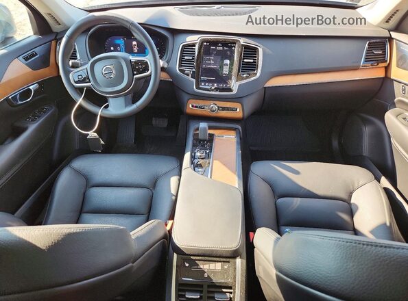 YV40621N8P1986030 2023 VOLVO XC90 Blue Вид панелі приладів