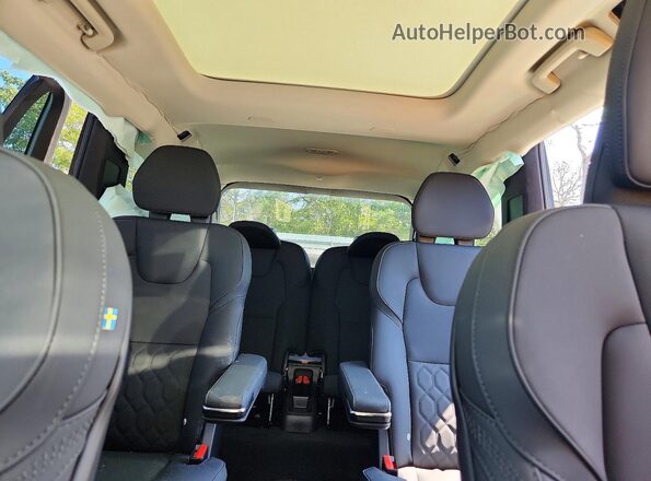YV4062JE7T1488198 2026 VOLVO XC90 Gray Вид задніх сидінь
