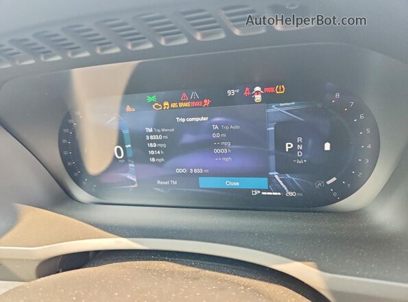 YV4062JF5T1463969 2026 VOLVO XC90 Blue Սարքավորումների վահանակի տեսք