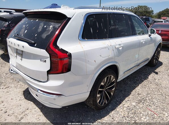 YV4062PE1T1516729 2026 VOLVO XC90 White უკანა მარჯვენა