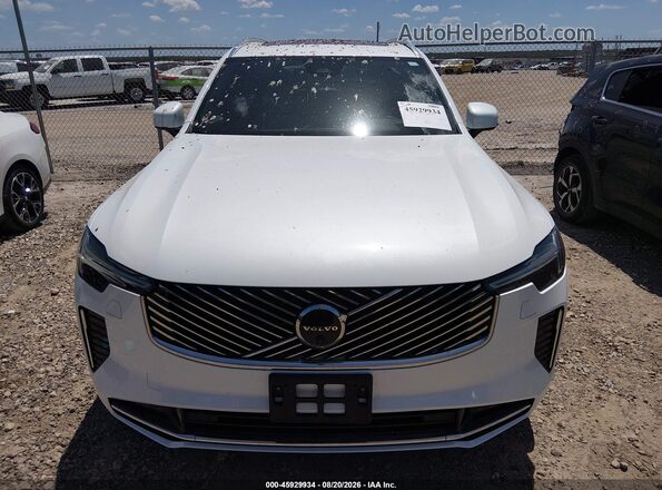 YV4062PE1T1516729 2026 VOLVO XC90 White ხელსაწყოთა პანელის ხედი