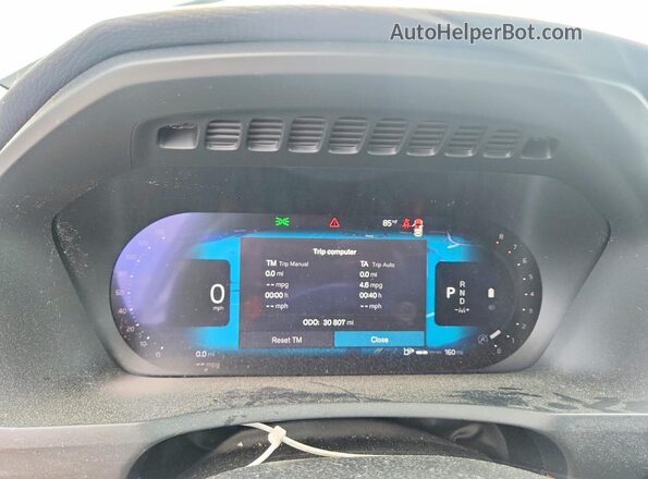 YV4062PE6R1258216 2024 VOLVO XC90 Silver Вид щитка приладів