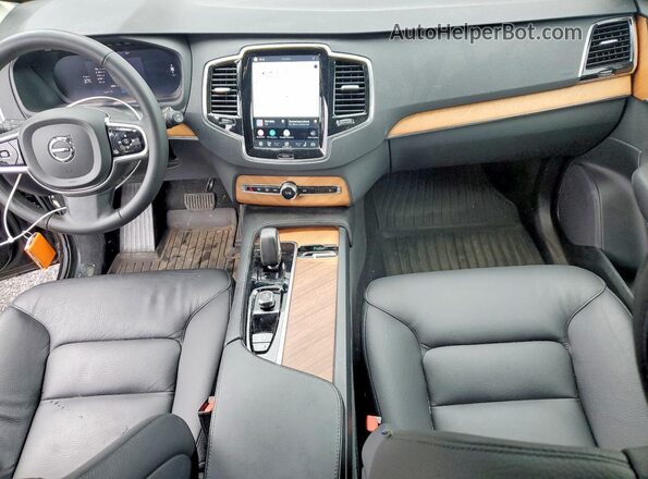 YV4062PE7R1199953 2024 VOLVO XC90 Black Widok deski rozdzielczej
