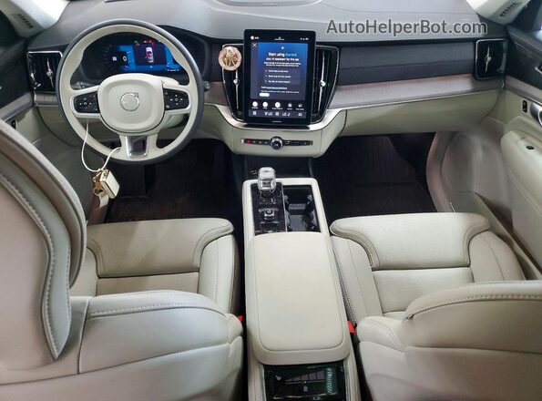 YV4062PF4T1486490 2026 VOLVO XC90 Белый Вид панели приборов