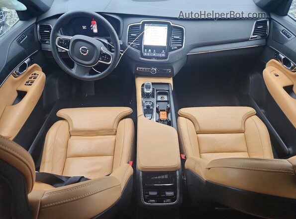 YV4062PF8R1256430 2024 VOLVO XC90 Blue Dashboard view