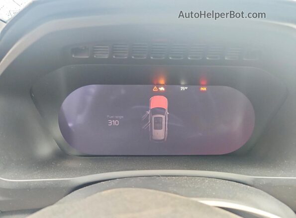 YV4062PF8R1256430 2024 VOLVO XC90 Blue Instrument cluster view