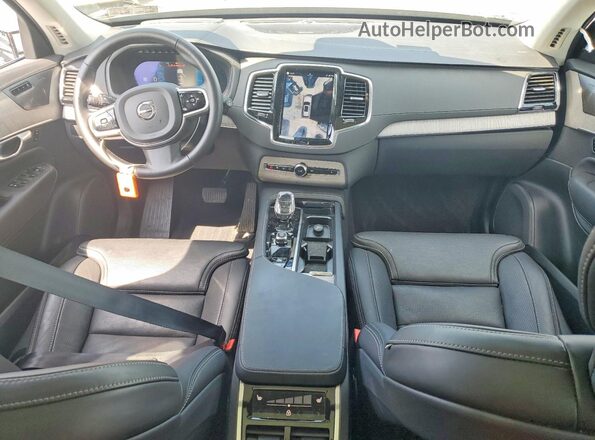 YV4062PF8S1345811 2025 VOLVO XC90 Blue Вид салону спереду
