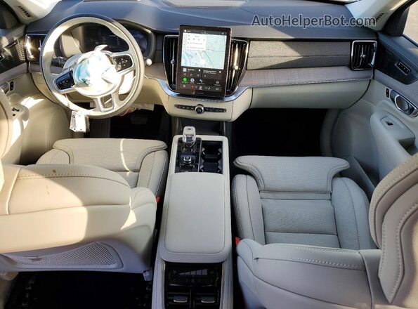 YV4062PF9T1480636 2026 VOLVO XC90 Blue Vista del salpicadero