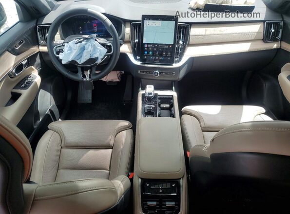YV4062PG3S1389482 2025 VOLVO XC90 Black Առջևի վահանակի տեսք