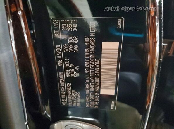 YV4062PN4P1962525 2023 VOLVO XC90 Оранжевый Панорамный вид салона 360°