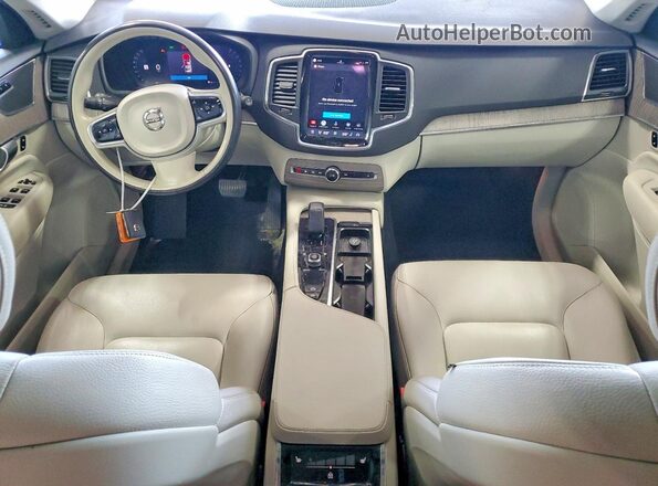 YV4062PV6P1939148 2023 VOLVO XC90 Кремовый Вид панели приборов