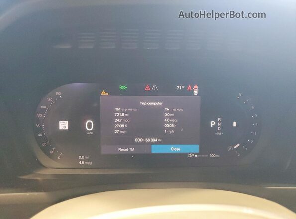YV4062PV6P1939148 2023 VOLVO XC90 Кремовый Вид щитка приборов