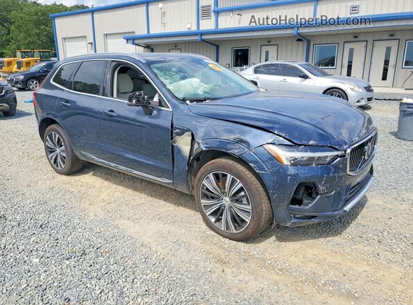 YV4062RL6N1084301 2022 VOLVO XC60 Blue Przód prawy