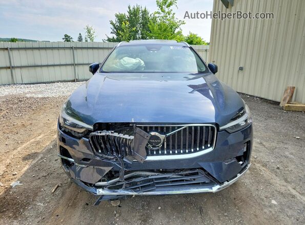 YV4062RLXN1079876 2022 VOLVO XC60 Blue წინა ხედი