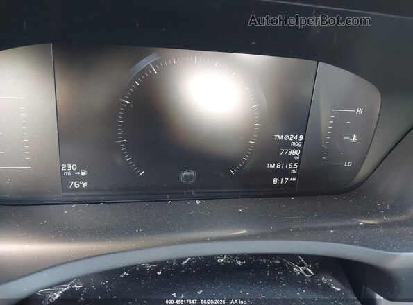 YV4102CK0J1354137 2018 VOLVO XC90 Black Вид задніх сидінь