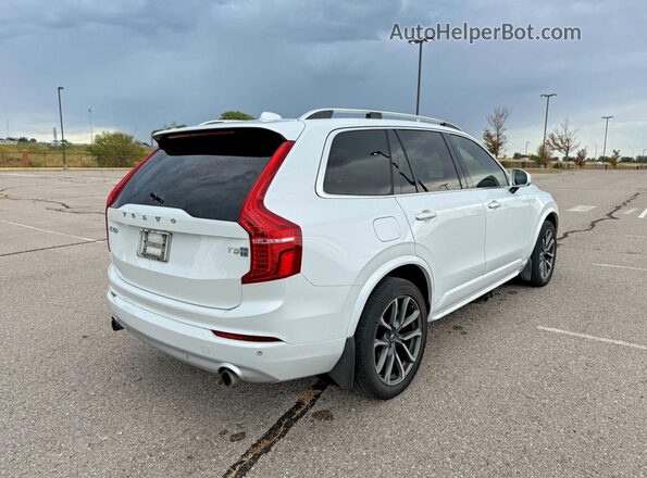 YV4102CK3J1351099 2018 VOLVO XC90 White Вид панелі приладів