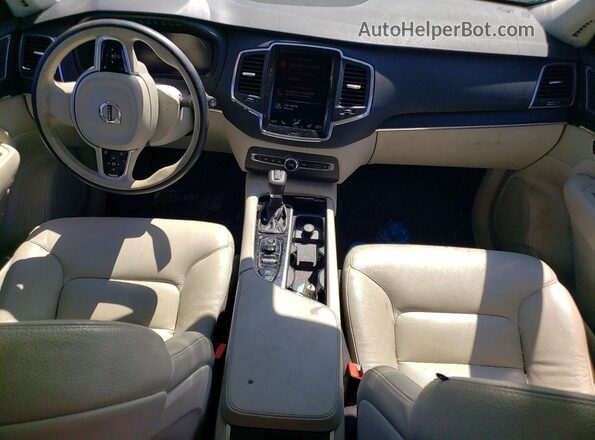YV4102CK3L1533615 2020 VOLVO XC90 Blue Widok deski rozdzielczej