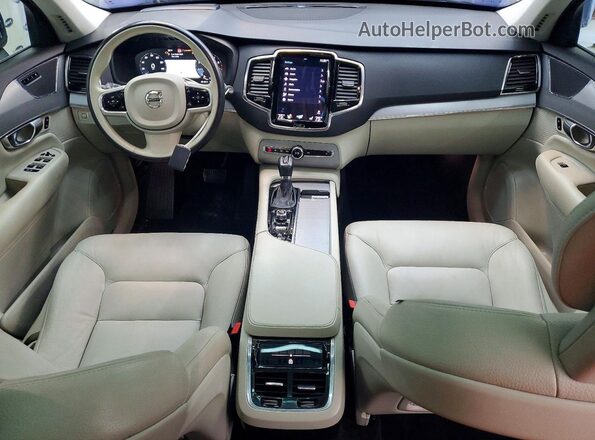 YV4102CK7M1670882 2021 VOLVO XC90 Gray წინა პანელის ხედი