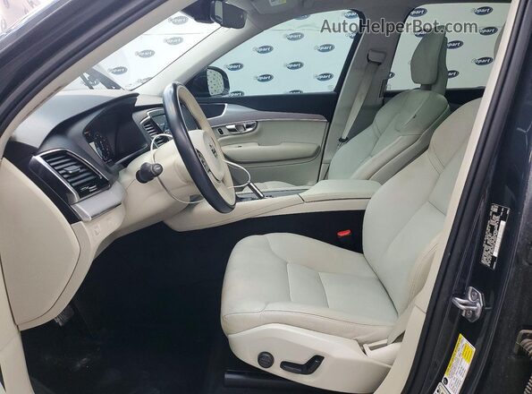 YV4102CK7M1670882 2021 VOLVO XC90 Gray წინა სალონის ხედი