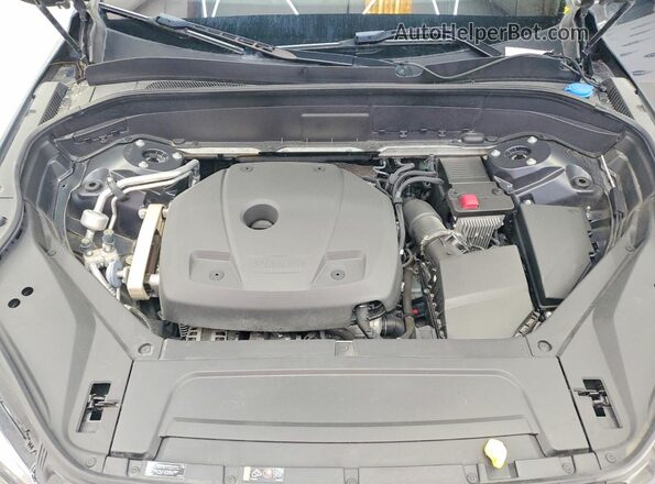 YV4102CK7M1670882 2021 VOLVO XC90 Gray ძრავის განყოფილების ხედი