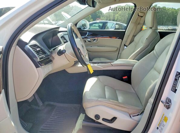 YV4102CKXK1504479 2019 VOLVO XC90 Белый Вид салона спереди